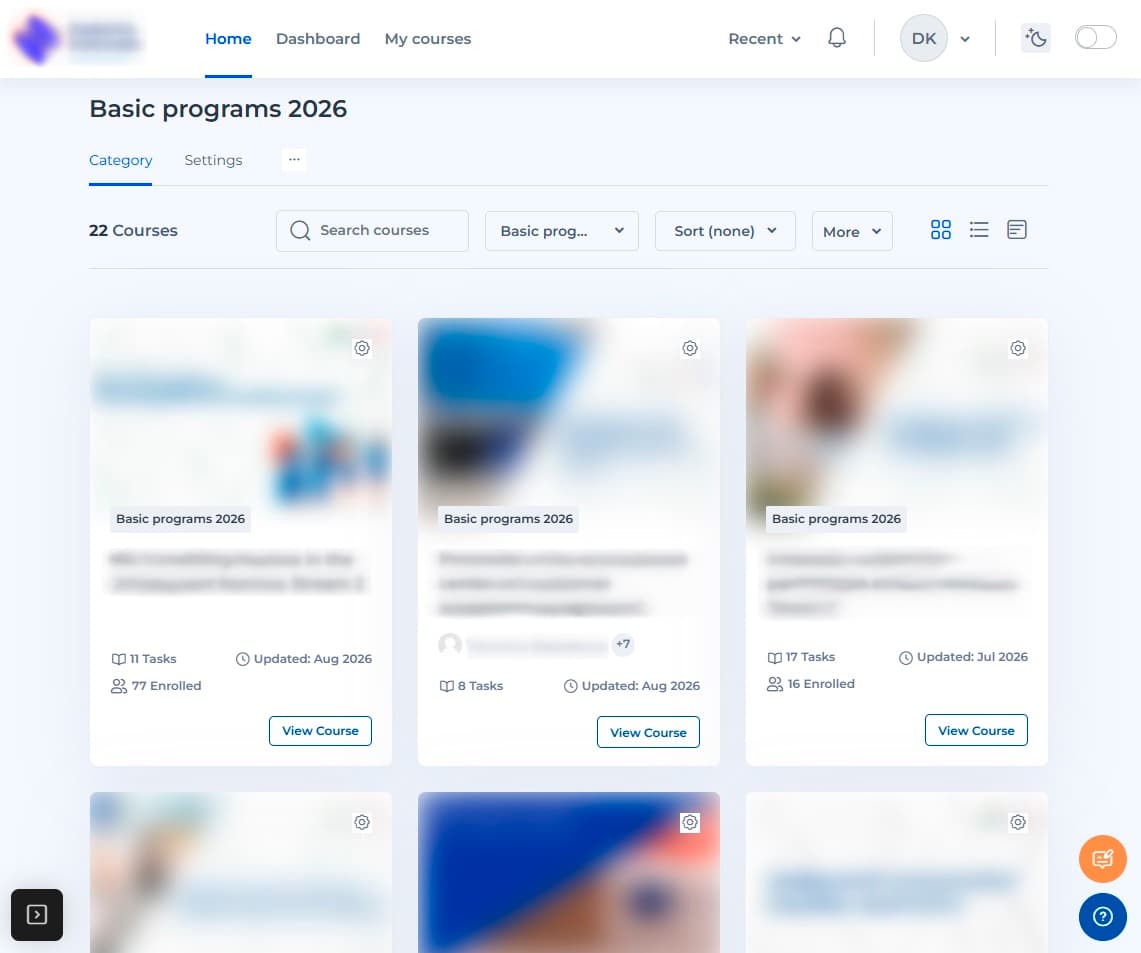 Corporate Learning Platform, 2